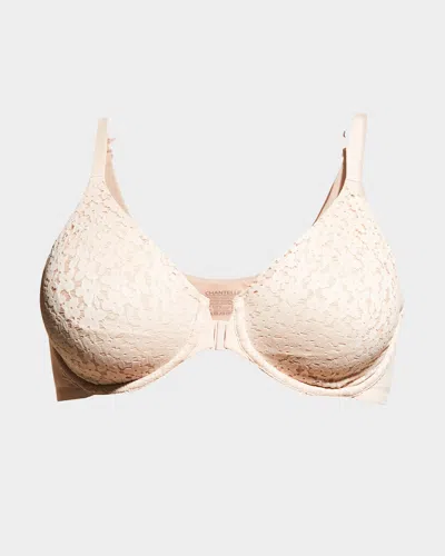 Chantelle Norah Floral Lace Bra In Pink