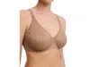 Chantelle Norah Full Coverage Unlined Molded Bra In Brown