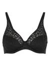 Chantelle Norah Lace Moulded Bra In Black