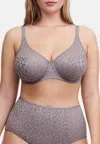 Chantelle Norah T-shirt Bra Women's Gray Lace Full Coverage Underwire Buu884 In Gray