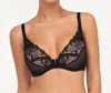Chantelle Orangerie Plunge Bra In Black In Black