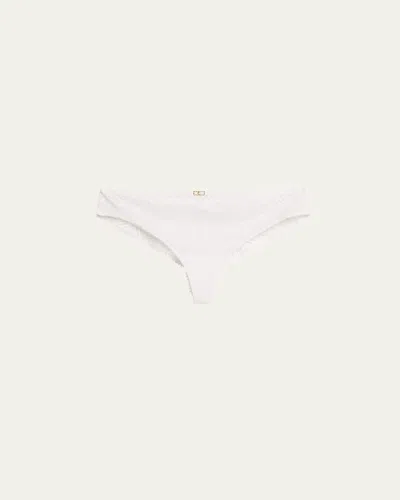 Chantelle Origins Floral Lace Thong In White-010