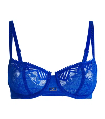 Chantelle Origins Half-cup Bra In Blue