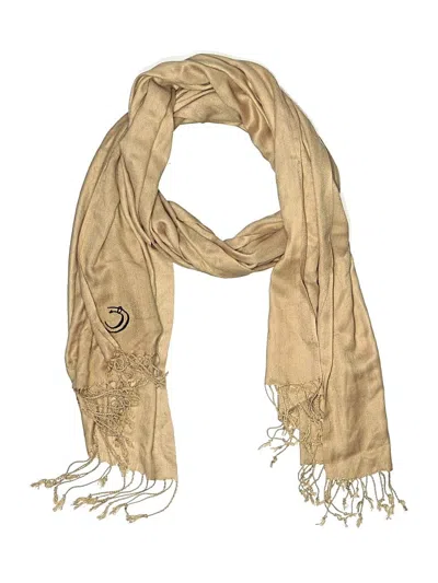 Pre-owned Chantelle Paris Scarf In Brown