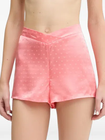 Chantelle Patterned Pyjama Shorts In Pink