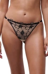 Chantelle Pulp Embroidered Strappy Thong