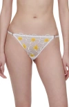 Chantelle Pulp Embroidered Strappy Thong