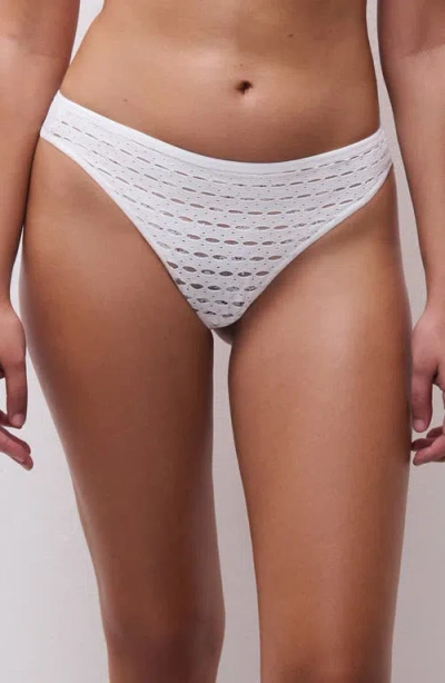Chantelle Pulp Fishnet, Lace & Tulle Thong
