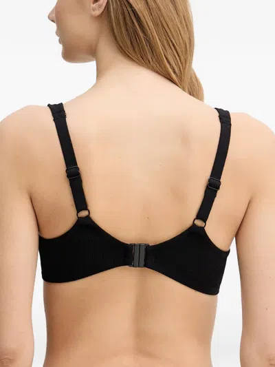 Chantelle Ring-detail Bikini Top In Black