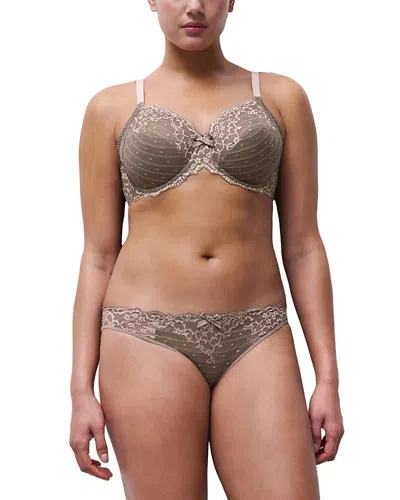 Chantelle Rive Gauche Full Coverage Unlined Bra In Brown