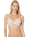 Chantelle Rive Gauche Full Coverage Unlined Bra Womens Rose Underwire Gbo917 In Neutral