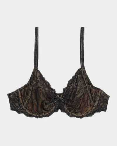 Chantelle Rive Gauche Underwire Bra In Black