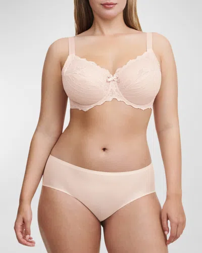 Chantelle Rive Gauche Underwire Bra In Rose English Rose