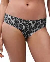 Chantelle Seamless Print Bikini In Black