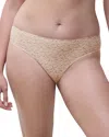 Chantelle Soft Stretch One-size Seamless Thong In Norah Nude