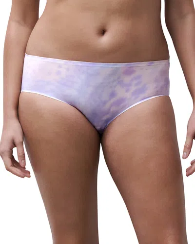 Chantelle Seamless Print Bikini In Purple