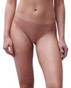 Chantelle Seamless Soft Stretch Thong In Brown