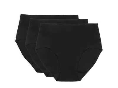 Chantelle Soft Stretch 3-pack Hipster In Black