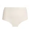 Chantelle Soft Stretch High-rise Stretch-jersey Thong In Ivory