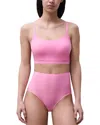 Chantelle Soft Stretch High Cut Briefs In Pink