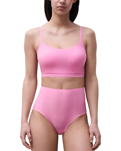 Chantelle Soft Stretch High Cut Briefs In Pink
