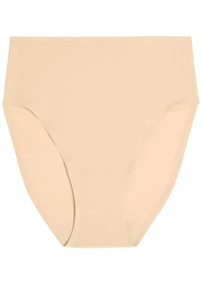 Chantelle Soft Stretch High-leg Briefs In Sand
