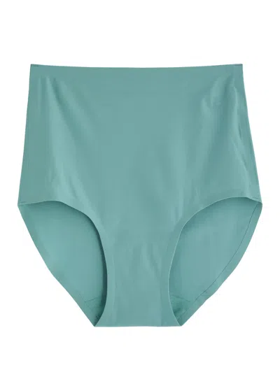 Chantelle Soft Stretch High-waist Briefs In Dark Green