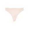 CHANTELLE SOFT STRETCH LIGHT PINK THONG, THONG, PARTIALLY LINED