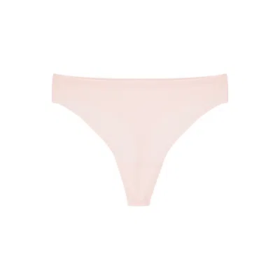 Chantelle Soft Stretch Light Pink Thong, Thong, Partially Lined