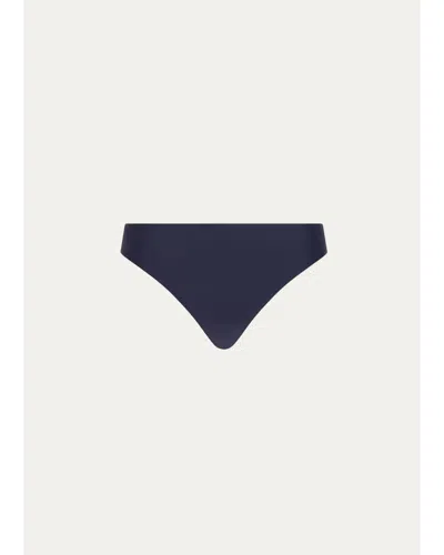 Chantelle Soft Stretch Microfiber Thong In Blue