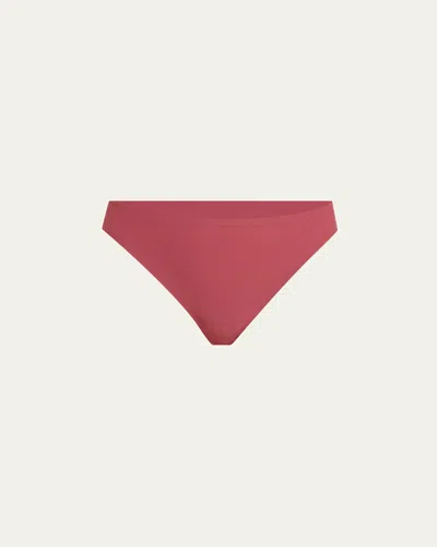 Chantelle Soft Stretch Microfiber Thong In Sepia
