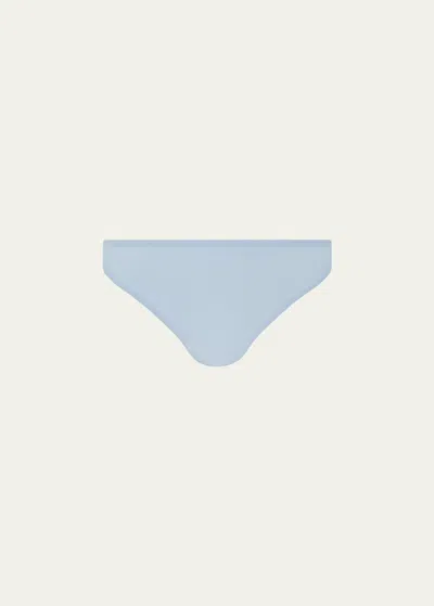 Chantelle Soft Stretch Microfiber Thong In Blue
