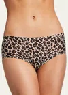 Chantelle Soft Stretch Mid-rise Hipster Briefs In Leopard