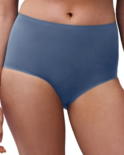 Chantelle Soft Stretch One-size Seamless Briefs In Blue