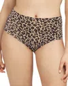 Chantelle Soft Stretch High Waisted Brief In Leopard