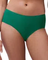 Chantelle Soft Stretch One-size Seamless Hipster In Green