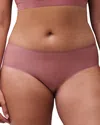 Chantelle Soft Stretch One-size Seamless Hipster In Pink