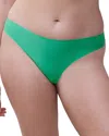 Chantelle Soft Stretch One-size Seamless Thong In Firefly
