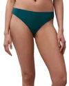 Chantelle Soft Stretch One-size Seamless Thong In Green