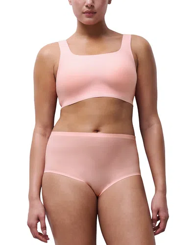 Chantelle Soft Stretch One-size Full Briefs In Flourescent Pink