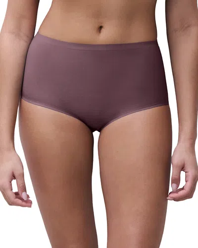 Chantelle Soft Stretch One-size Seamless Briefs In Purple