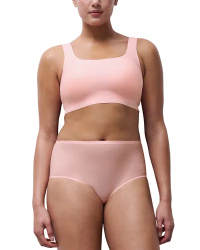 Chantelle Soft Stretch One-size Seamless Briefs In Pink