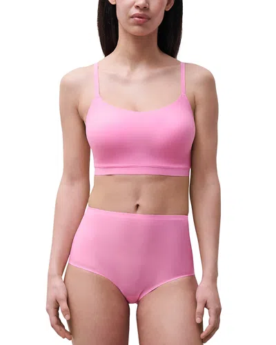Chantelle Soft Stretch One-size Seamless Briefs In Pink