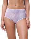 Chantelle Soft Stretch One-size Seamless Briefs In Purple