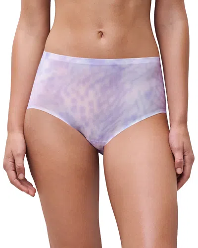Chantelle Soft Stretch One-size Seamless Briefs In Purple