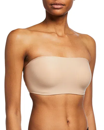 Chantelle Soft Stretch Padded Bandeau Bra In Black