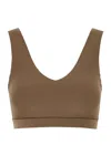 Chantelle Soft Stretch Padded Soft-cup Bra In Brown