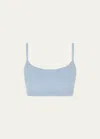 Chantelle Soft Stretch Scoop-neck Bralette In Blue