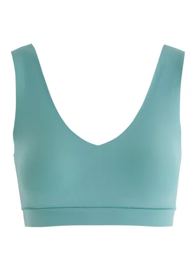 Chantelle Soft Stretch Soft-cup Bra In Dark Green
