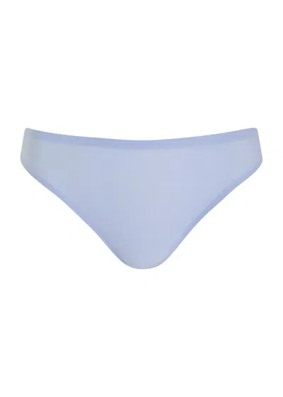 Chantelle Soft Stretch Thong In Light Blue